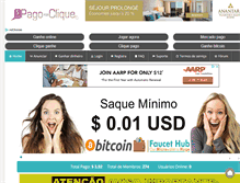 Tablet Screenshot of pagoporclique.com.br